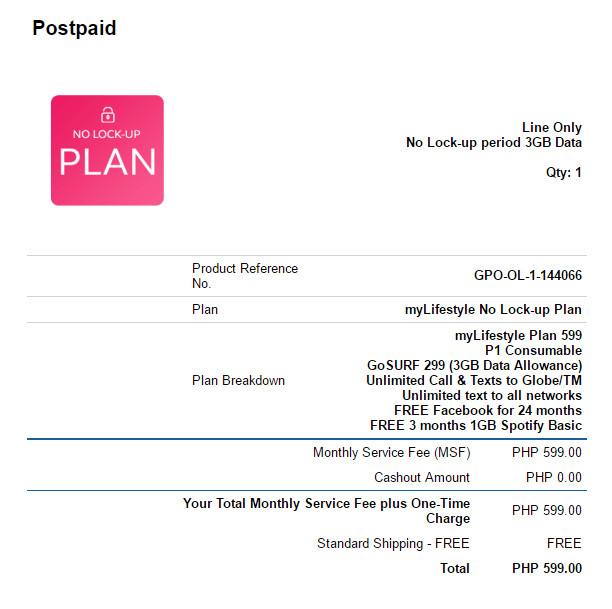 Globe Postpaid Plan Application Form PlanForms