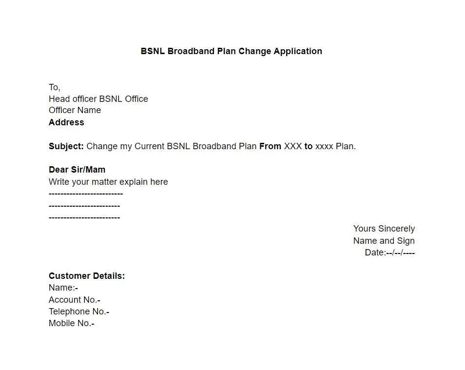 How To Change BSNL Broadband Plan 2 Methods BSNL Care