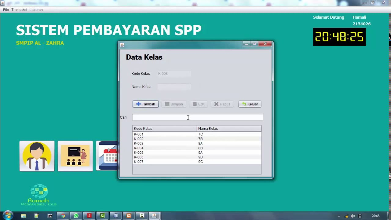 HOW TO MAKE A SPP PAYMENT APPLICATION WITH JAVA NETBEANS TUTORIAL 
