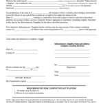 How To Notarize A Lien Waiver Fill Out Sign Online DocHub