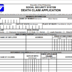 How To Process Death Claim Application SSS PHILIPPINES ONLINE