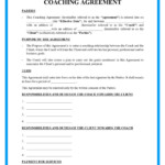 How To Use A Coaching Contract Download Our Free Template 2022