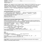 Individualized School Health Care Plan Diabetes Fill And Sign