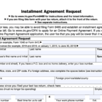 IRS Form 9465 Instructions Your Installment Agreement Request