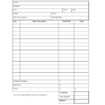 Layaway Agreement Forms Invoice Template Word Layaway Community