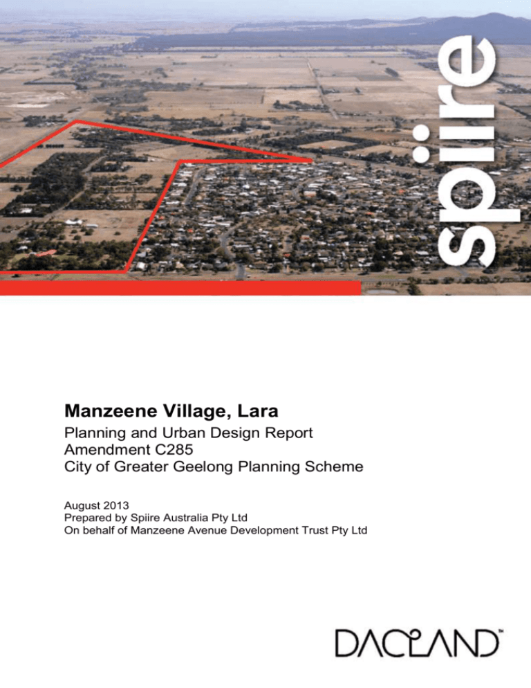 Manzeene Village Lara City Of Greater Geelong