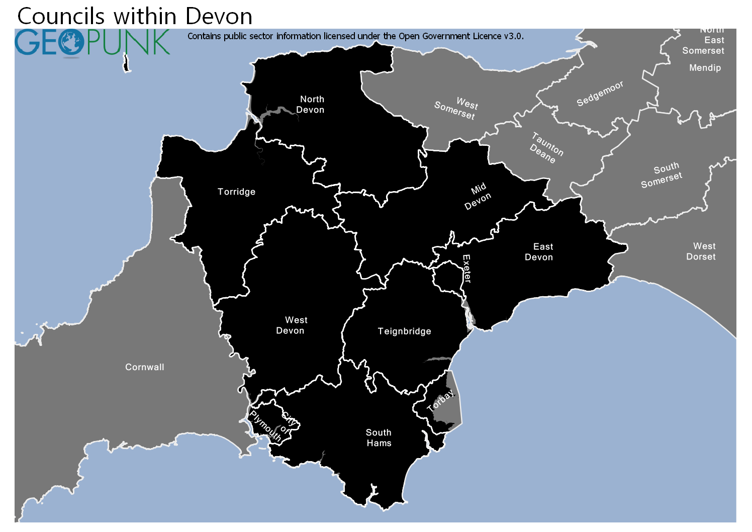Map And Details For West Devon Borough Council Local Authority