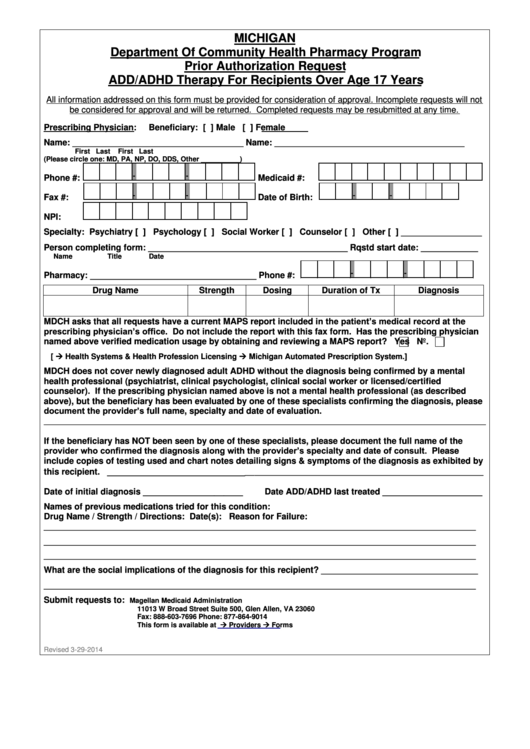 Mclaren Health Plan Of Michigan Prior Authorization Form PlanForms