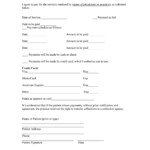 Medical Payment Plan Agreement Template Database