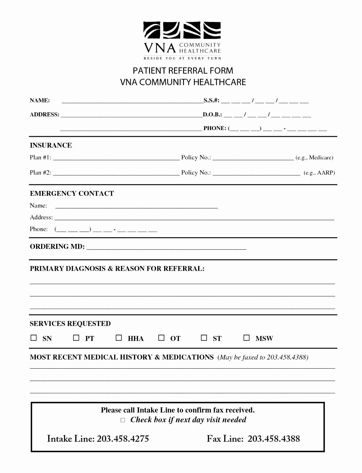 Medical Referral Form Template Fresh 6 Counselling Referral For 