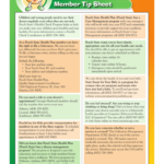 Member Tip Sheet Peach State Health Plan