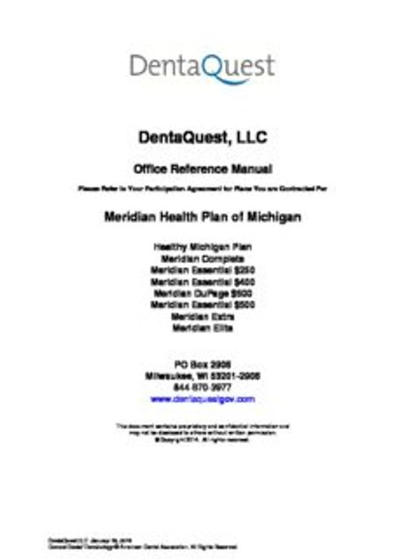 Meridian Health Plan Of Michigan PDF 