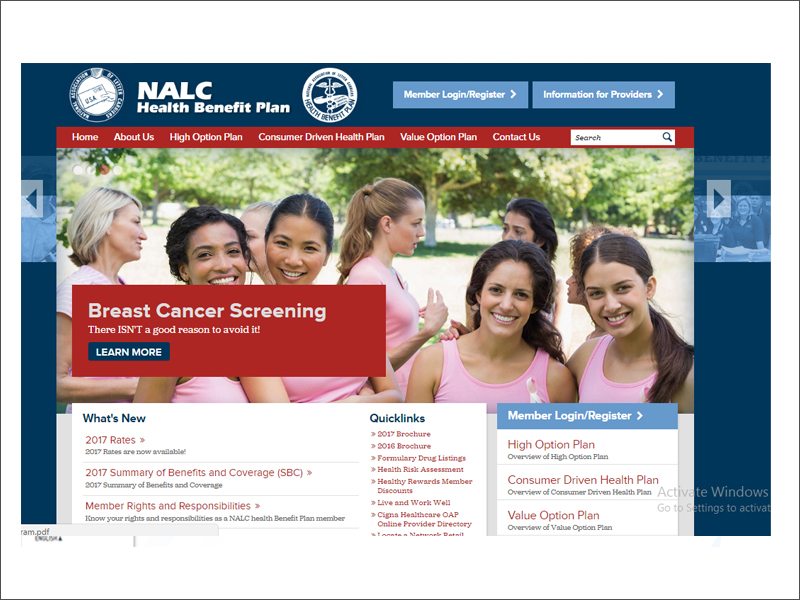 NALC Health Benefit Plan Kris Incorp