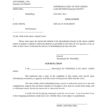 New Jersey Judgment Form Fill Out And Sign Printable PDF Template