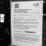 Notice Of Planning Application Black And White Stock Photos Images