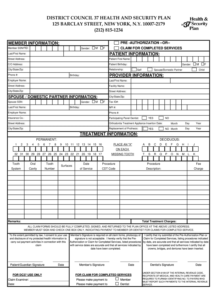 Ny Form Dc37 Fill Online Printable Fillable Blank PdfFiller