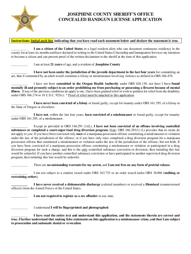 Online Crash Reports For Josephine County Sheriffs Office Form Fill 