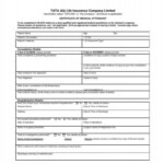 Part II Accident Hospitalisation Claim Form Tata AIA Life Insurance