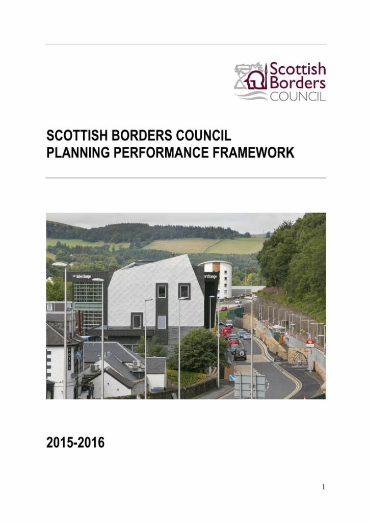  PDF SCOTTISH BORDERS COUNCIL PLANNING PERFORMANCE FRAMEWORK DOKUMEN 