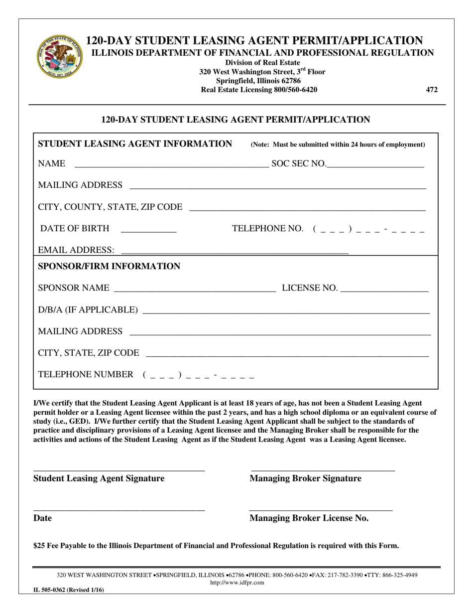 Permit Form Gambaran