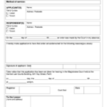 Perth Form 16 Application To Vary Or Set Aside Order Printable Pdf