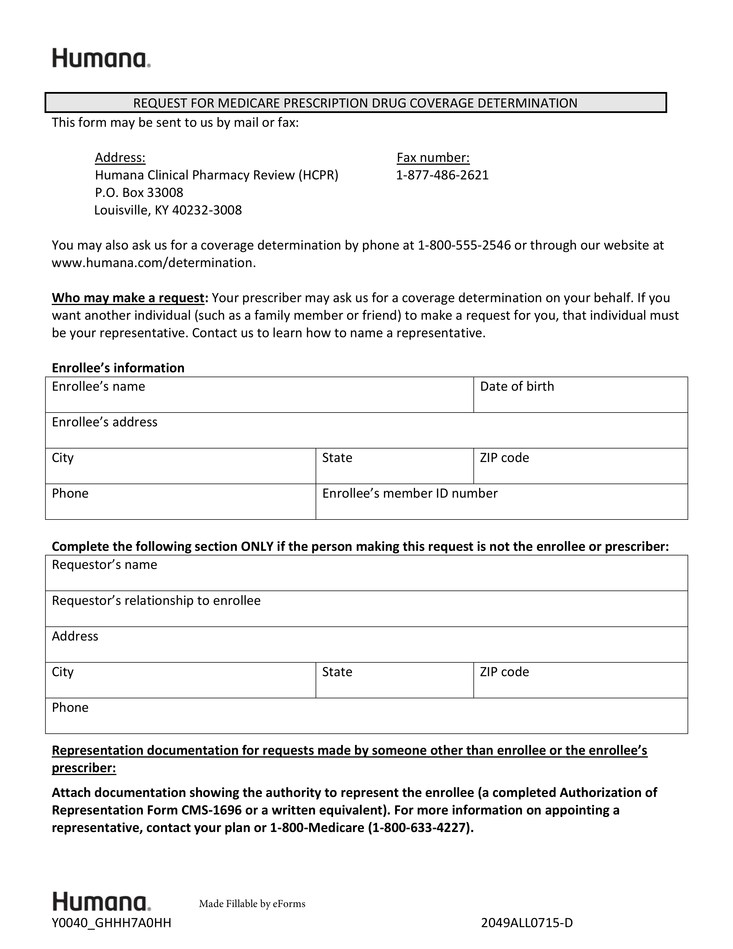 Pharmacy Advantage Prior Authorization Form PharmacyWalls