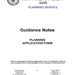 Planning Application Form Guidance