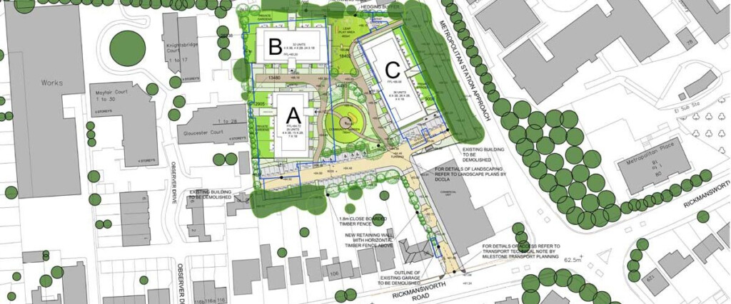 Planning Application Has Now Been Submitted To Watford Borough Council 