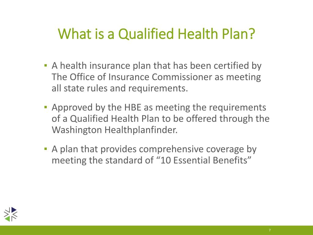 PPT Qualified Health Plans PowerPoint Presentation Free Download 