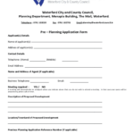 Pre Planning Application Form Fill Out Sign Online DocHub