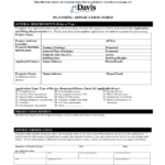 Printable Planning Application Forms Printable Forms Free Online