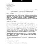 Representation Letters Planning Applications Wiltshire Council