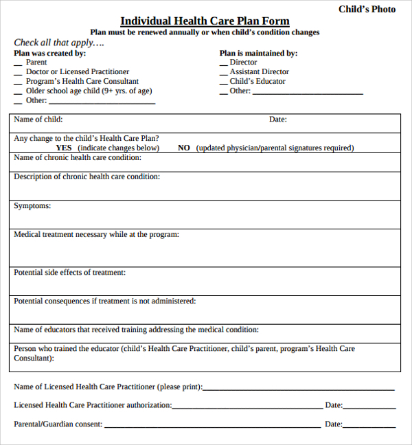 Sample Health Plan Template 10 Free Documents In PDF Word