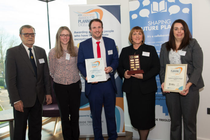 Sedgemoor District Council Team Wins Top Award For planning Excellence 