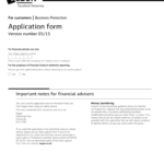 Small Business Protection Borrower Application Form Fill Out And Sign