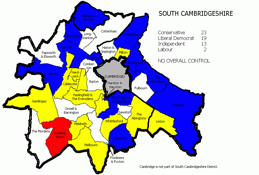 South Cambridgeshire District Council Election 2004