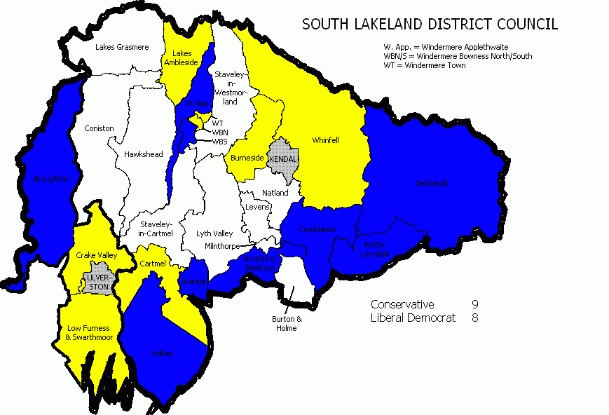 South Lakeland District Council Election 2003