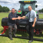 St Edmundsbury Borough Council Make Good Use Of Their Verti Drain