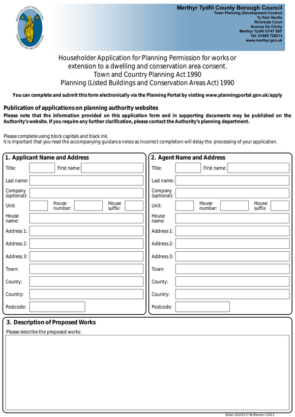 Swale Borough Council Planning Application Forms PlanForms