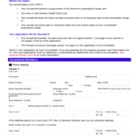 Trillium Drug Program Application Form Fill Out And Sign Printable