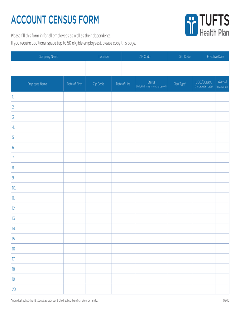 Tufts Health Plan Authorized Representative Form PlanForms