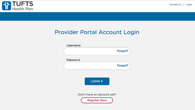 Tufts Health Plan Provider Portal Login Ujuzi Tz