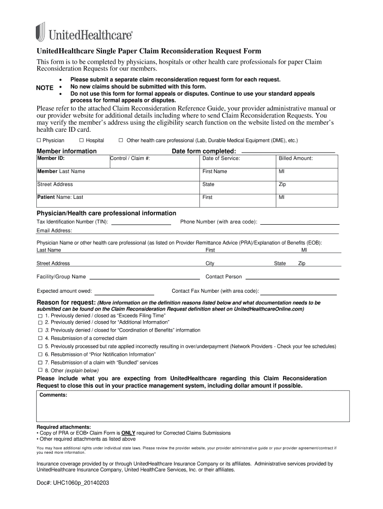 United Care Form Fill Online Printable Fillable Blank PdfFiller