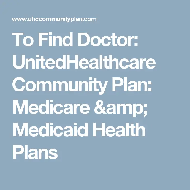 Unitedhealthcare Community Plan Medicaid Dental MedicAidTalk
