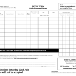 Vale Show Entry Form 2023 The Vale Of Glamorgan Show