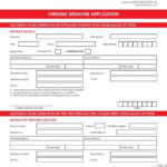 WorkerPlan Chronic Medicine Application Form